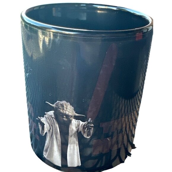 Star Wars & TM Lucasfilm by ThinkGeek, Inc. Yoda Do, Or Do Not Ceramic Mug 4" - Picture 1 of 15